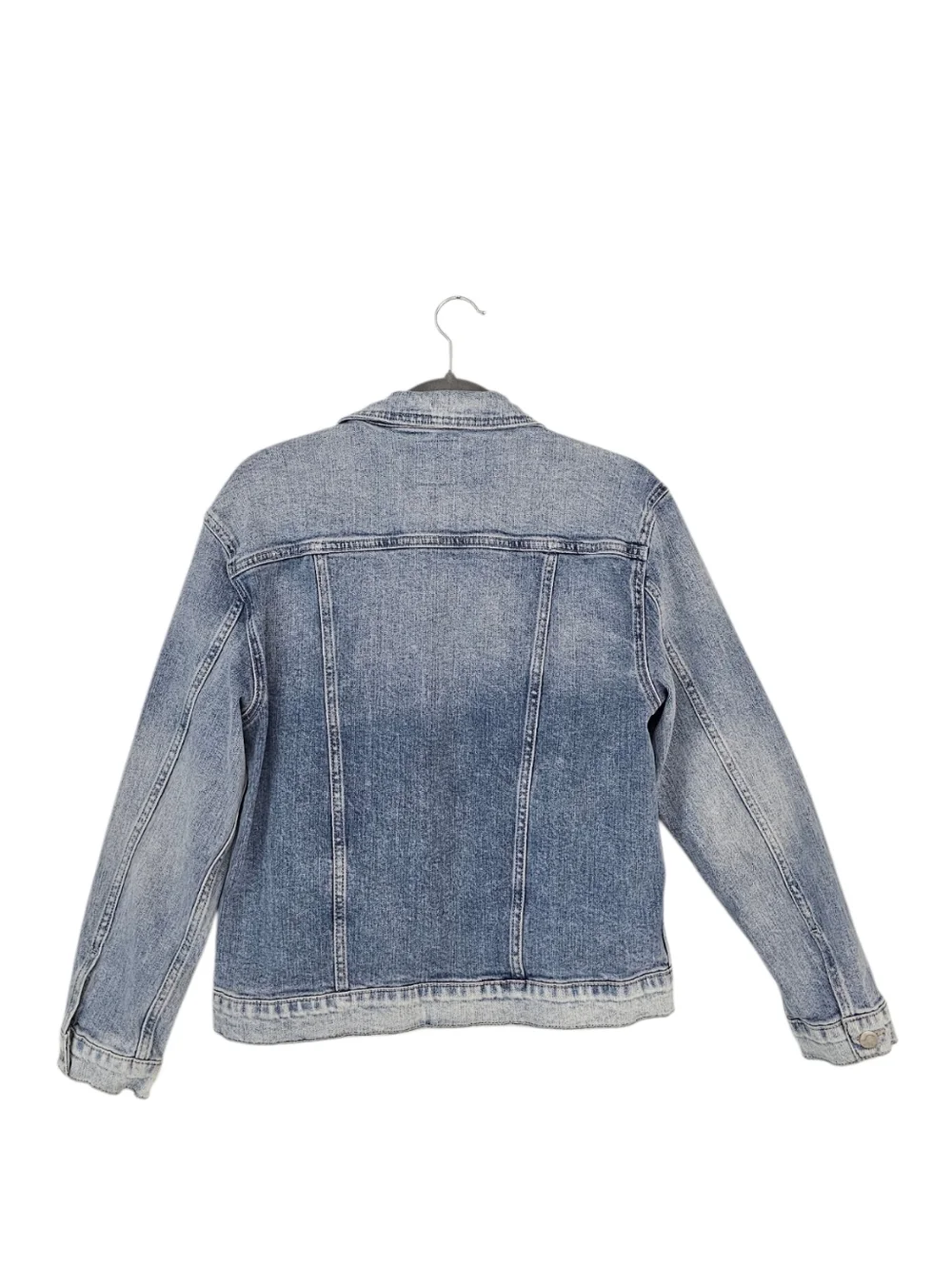 Joe’s Jeans Light Wash Distressed Denim Trucker Jacket Small Classic Fitted